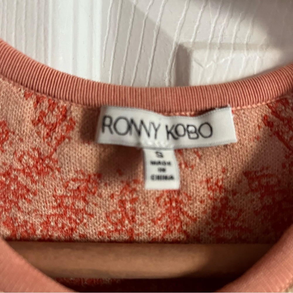 RONNY KOBO KNIT MIDI DRESS - Picture 6 of 10